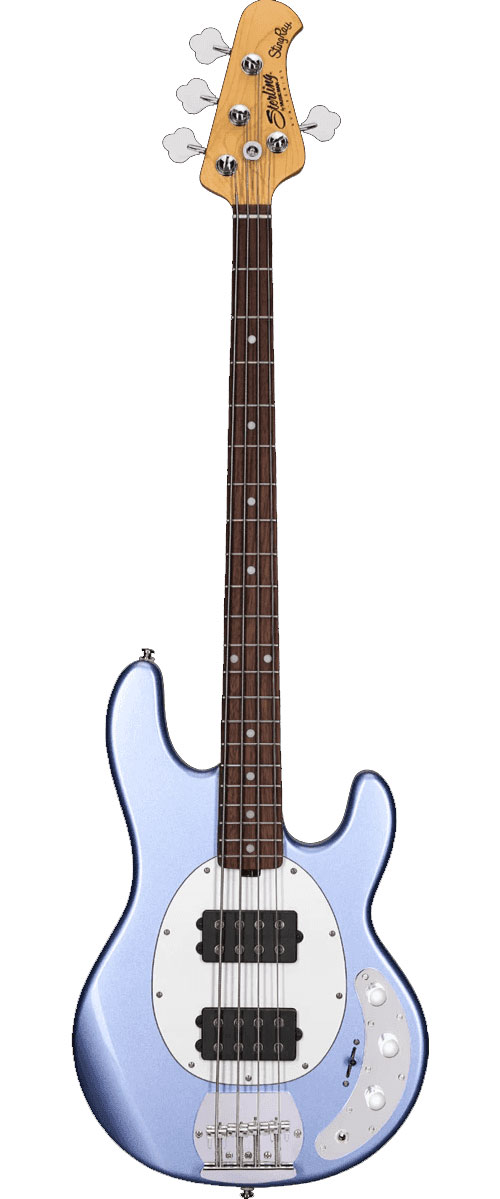 STERLING GUITARS Stingray Hh Lake Blue Metallic