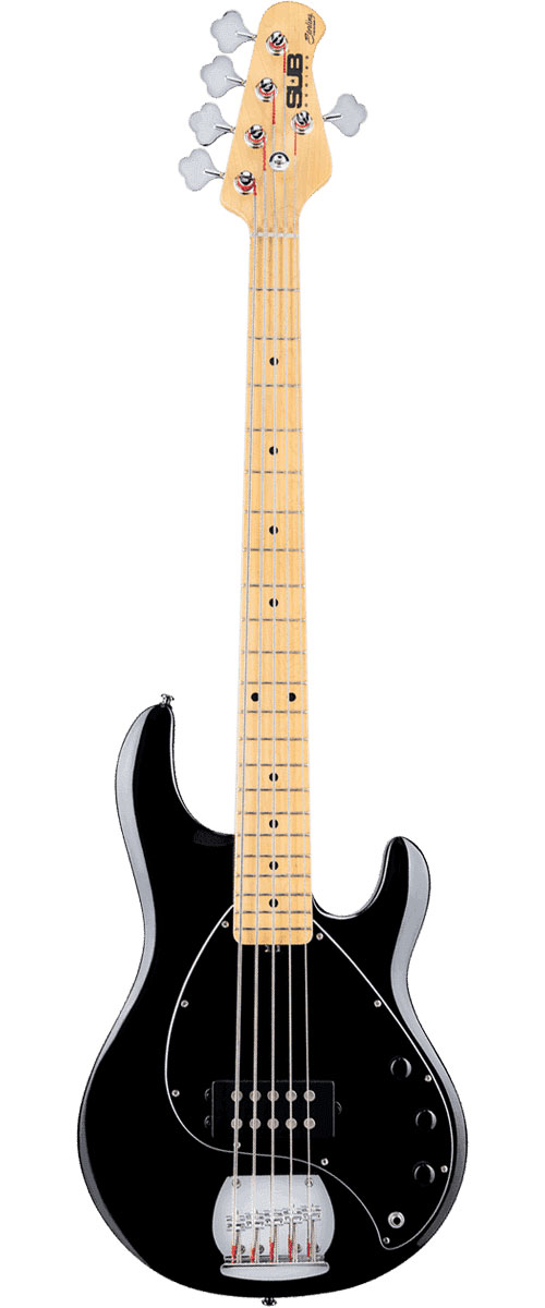 STERLING GUITARS Stingray5 In Black, 5-String