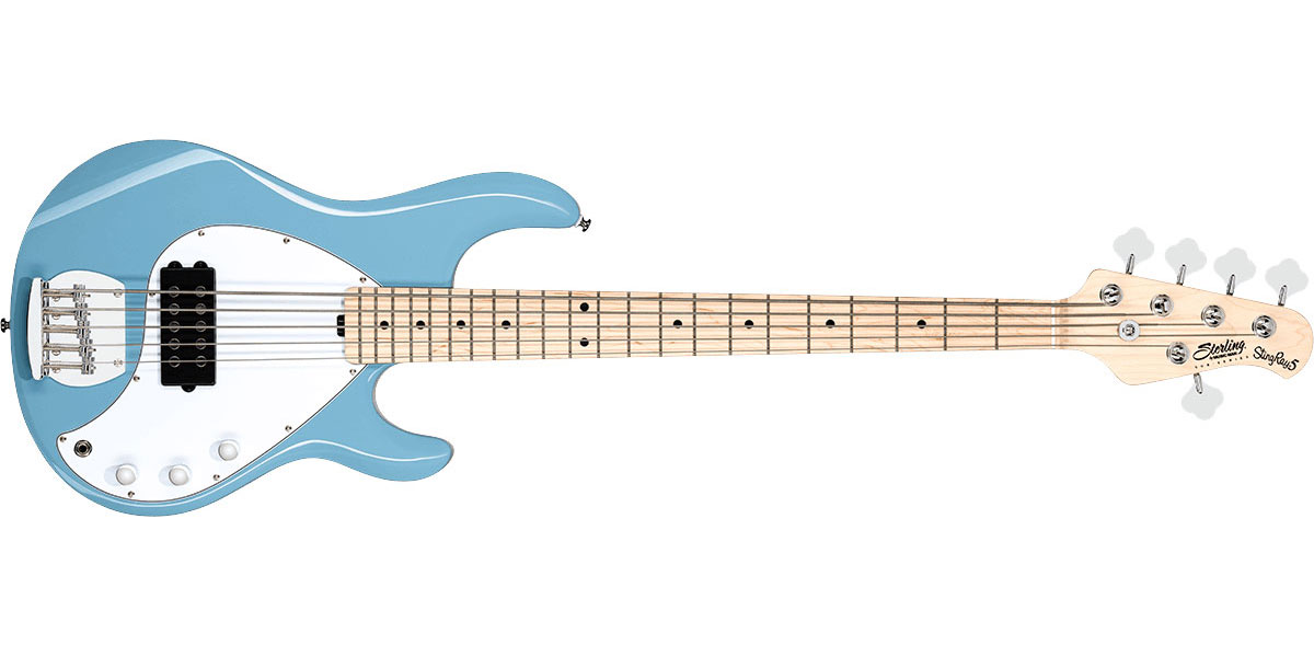 STERLING GUITARS Stingray Ray5 Chopper Blue