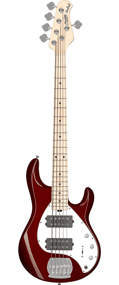 STERLING GUITARS STINGRAY5 HH Candy Apple Red