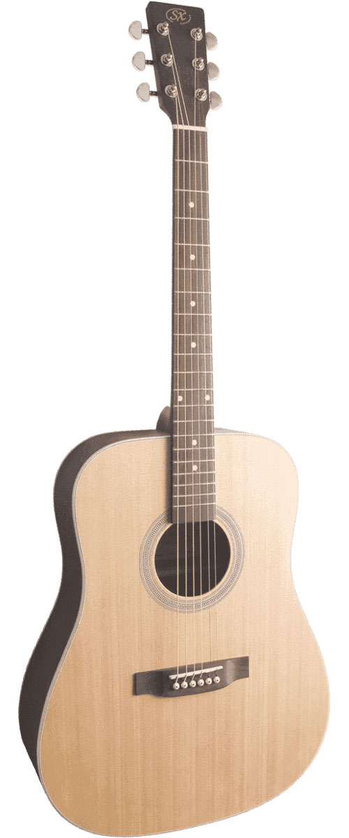 SX Dreadnought 4/4 Fond Et Éclisses Noirs