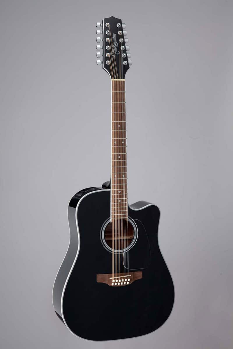 TAKAMINE GD38CE BLACK 12 CORDES + HOUSSE