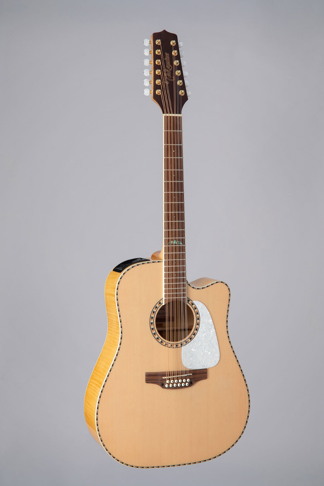 TAKAMINE GD74CE-12 Dreadnought Cordes Natural