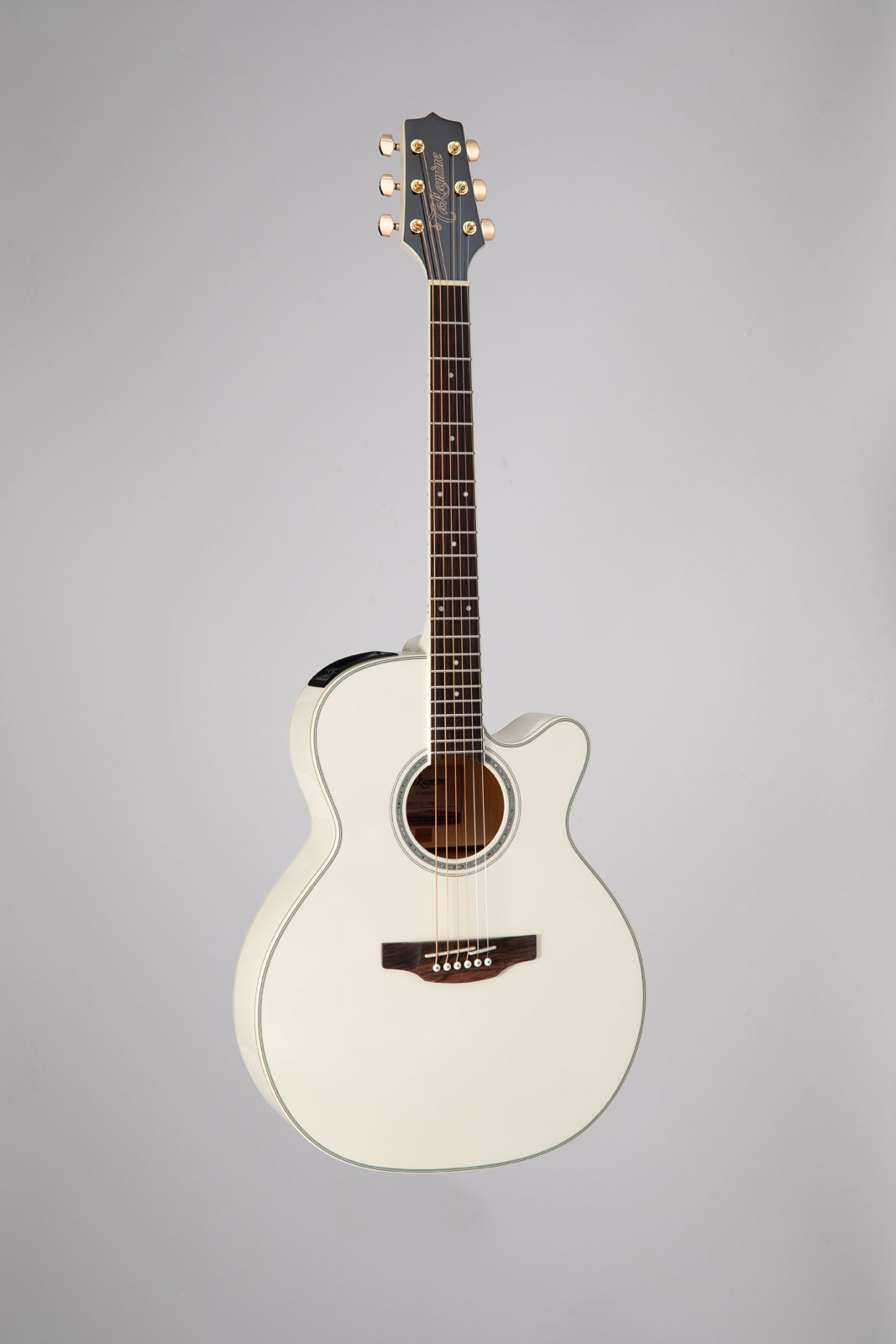 TAKAMINE GN37CE PW Nex Cutaway Pearl White