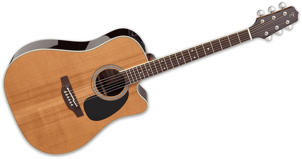 TAKAMINE Japan Tt Dreadnought Cutaway Electro