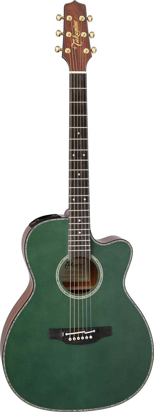 Takamine OM CW LTD 2025 Glossy Antique Evergreen - Steel