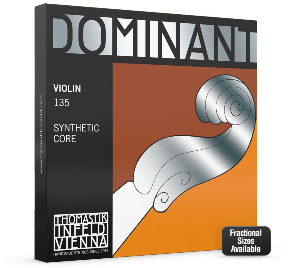 THOMASTIK 4/4 DOMINANT VIOLIN SET HARD TENSION 135B