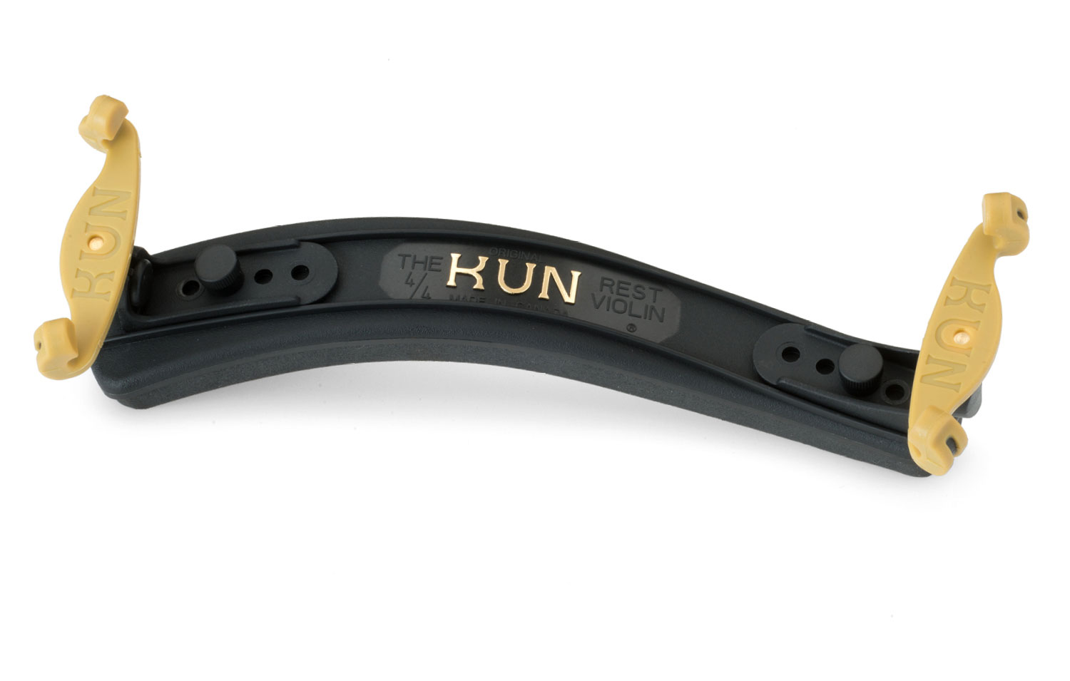 KUN 1/4-1/8 SHOULDER REST MINI BLACK - 1/8
