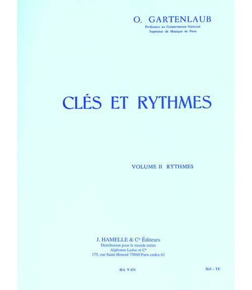 HORTENSIA GARTENLAUB O. - CLES ET RYTHMES VOL.2