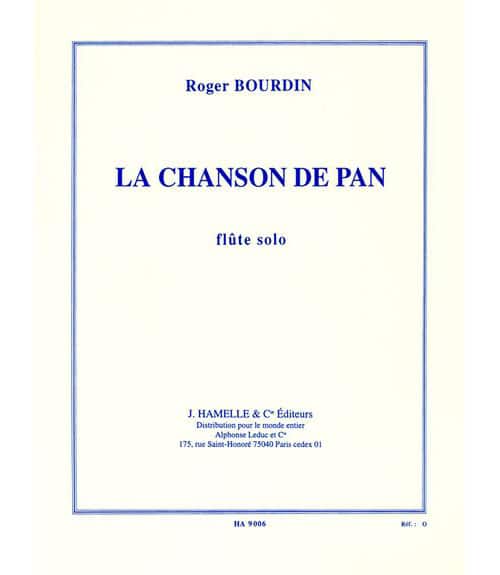 LEDUC BOURDIN R. - LA CHANSON DE PAN - FLUTE SOLO 