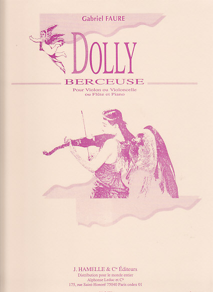 HAMELLE EDITEURS FAURE G. - BERCEUSE (DOLLY OP. 56) - VIOLON ET PIANO 