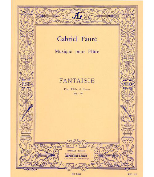 LEDUC Faure G. - Faisie Op.79 - Flute, Piano