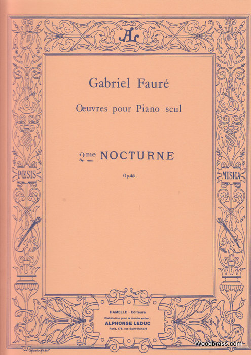 LEDUC FAURE GABRIEL - NOCTURNE N°2 OP.33 - PIANO 