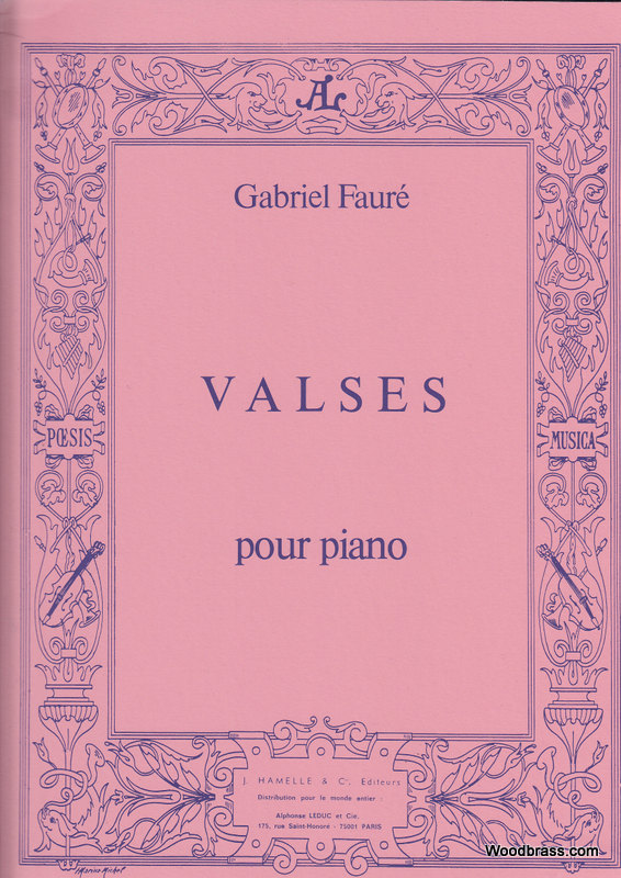 LEDUC FAURE G. - VALSES (4 VALSES CAPRICES) - PIANO