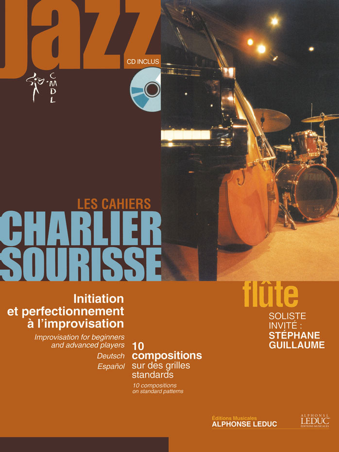 LEDUC LES CAHIERS CHARLIER-SOURISSE POUR FLUTE + AUDIO TRACKS