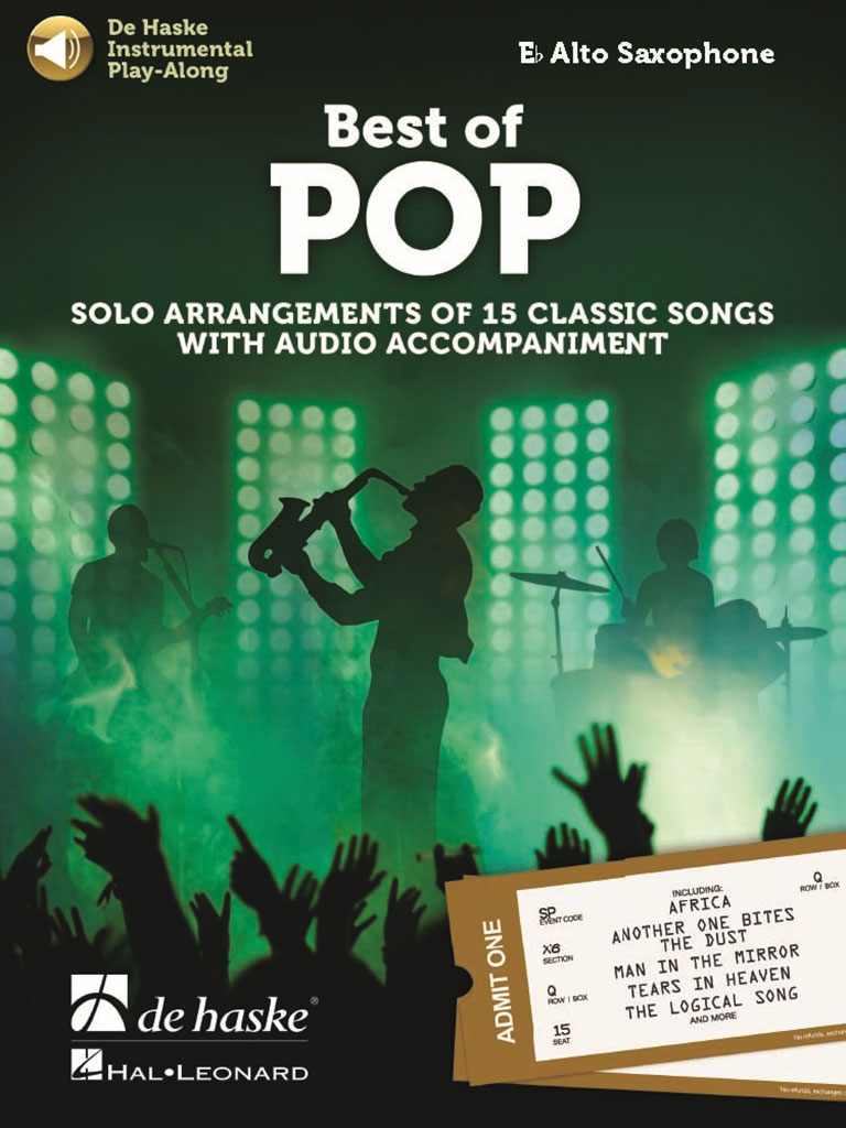 DEHASKE Best Of Pop - Saxophone Alto