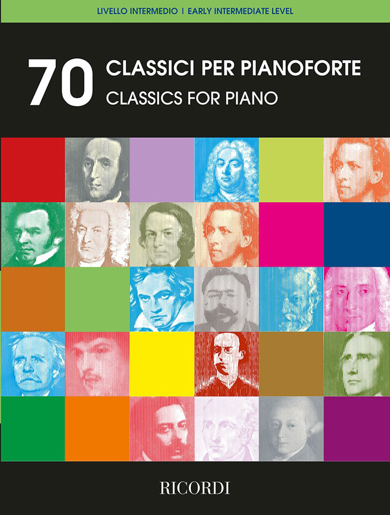 RICORDI 70 CLASSICI PER PIANOFORTE