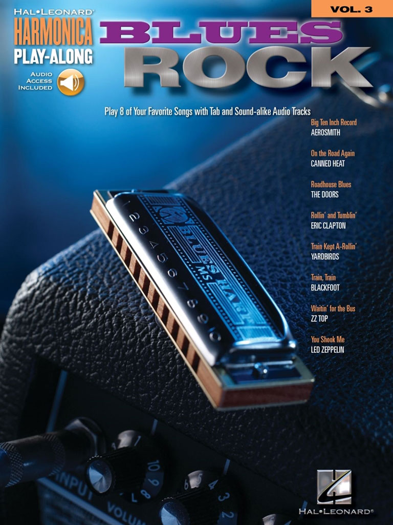 HAL LEONARD Harmonica Play-Along Volume 3 - Blues/Rock + AUDIO TRACKS 