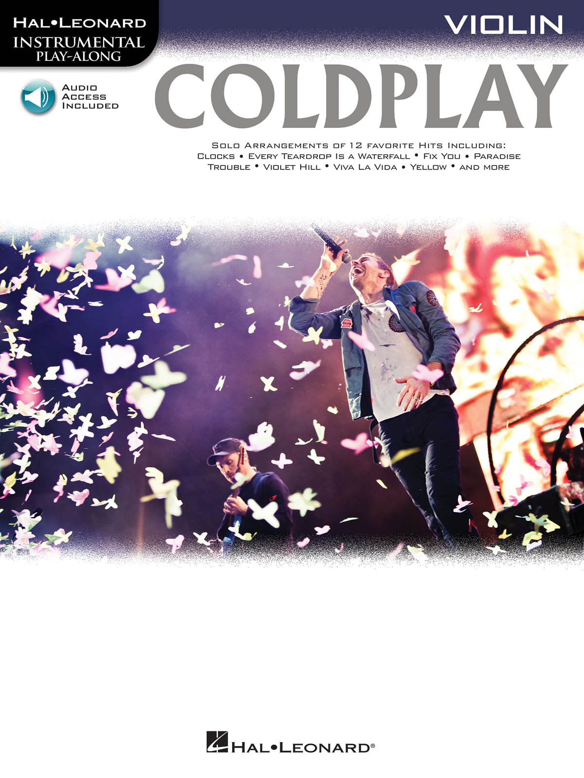 HAL LEONARD INSTRUMENTAL PLAY ALONG - COLDPLAY + AUDIO TRACKS - VIOLIN