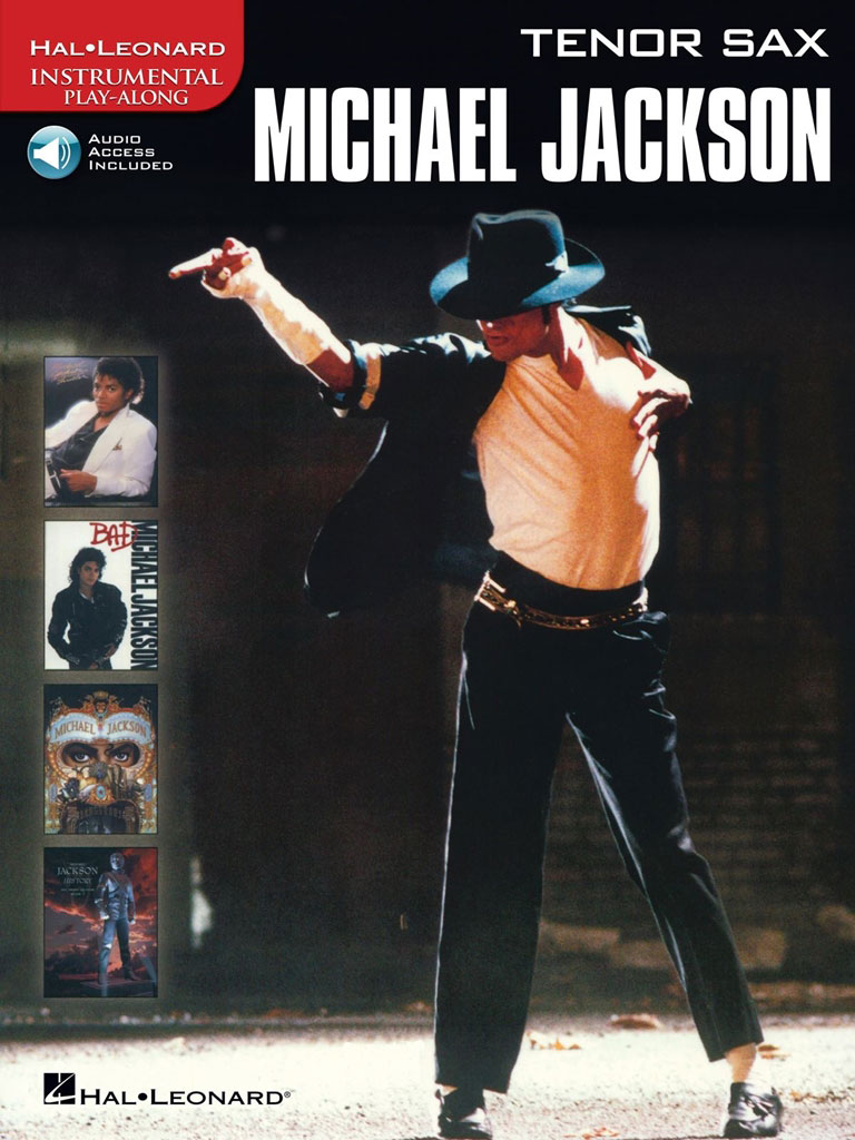 ALFRED PUBLISHING Michael Jackson - Instrumental Solos - Sax Ténor + Audio En Ligne