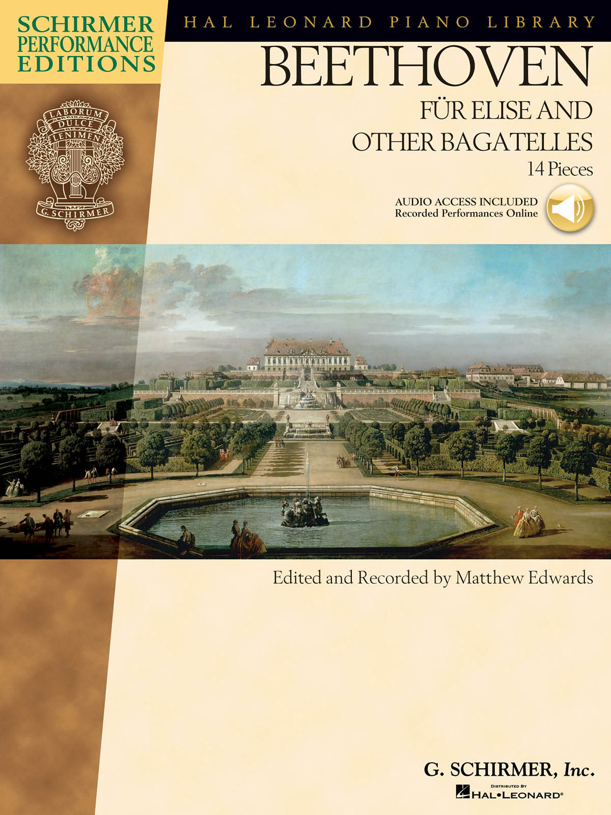 SCHIRMER BEETHOVEN L. VAN - LETTRE A ELISE ET AUTRES BAGATELLES + AUDIO EN LIGNE - PIANO