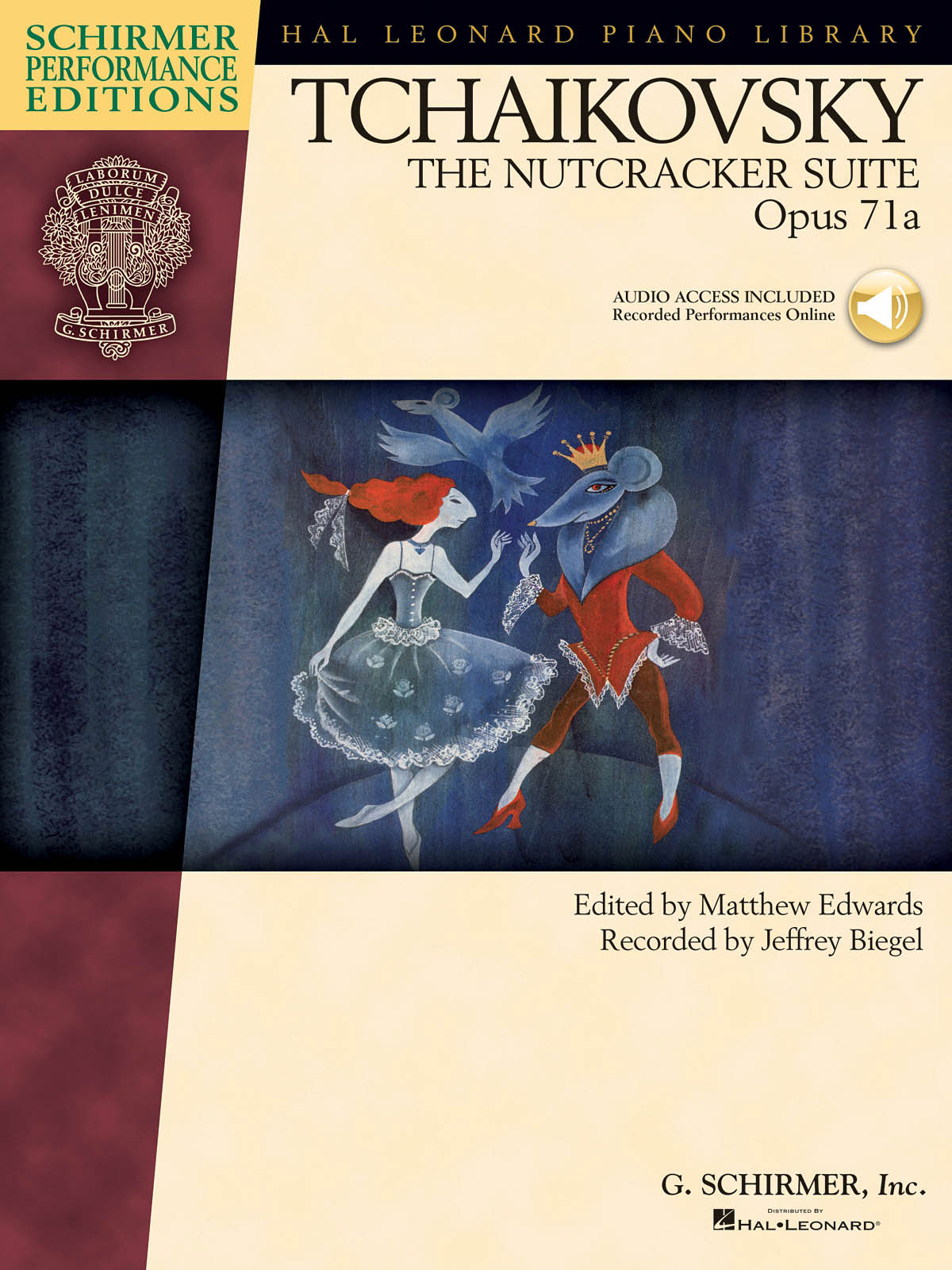 SCHIRMER TCHAIKOVSKY P.I. - THE NUTCRACKER SUITE OP.71A + AUDIO TRACKS - PIANO