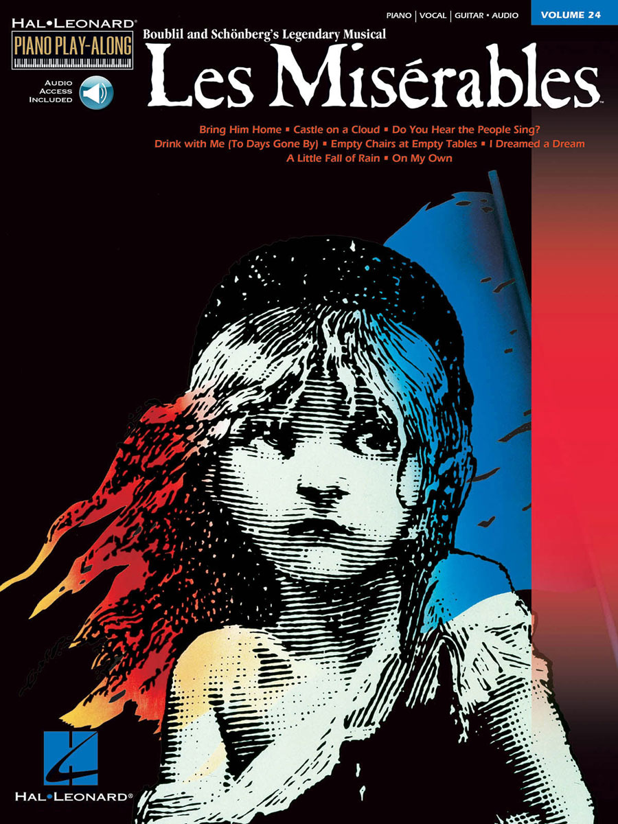 HAL LEONARD PIANO PLAY ALONG VOL.24 - LES MISERABLES + AUDIO TRACKS
