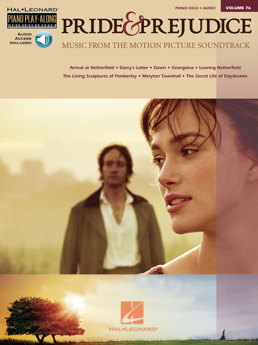 HAL LEONARD PIANO PLAY ALONG VOL.76 PRIDE & PREJUDICE + AUDIO TRACKS