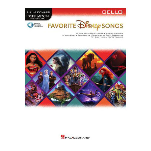HAL LEONARD Favorite Disney Songs - Violoncelle