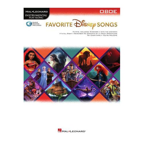 HAL LEONARD FAVORITE DISNEY SONGS - HAUTBOIS