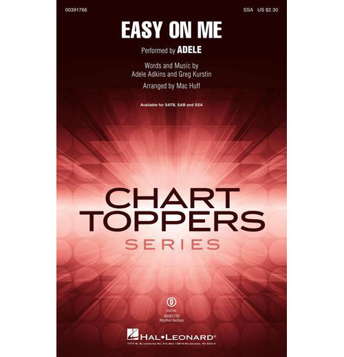 HAL LEONARD Adele - Easy On Me - Ssa