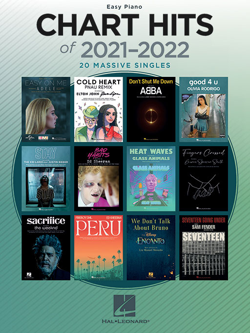 HAL LEONARD Chart Hits Of 2021-2022