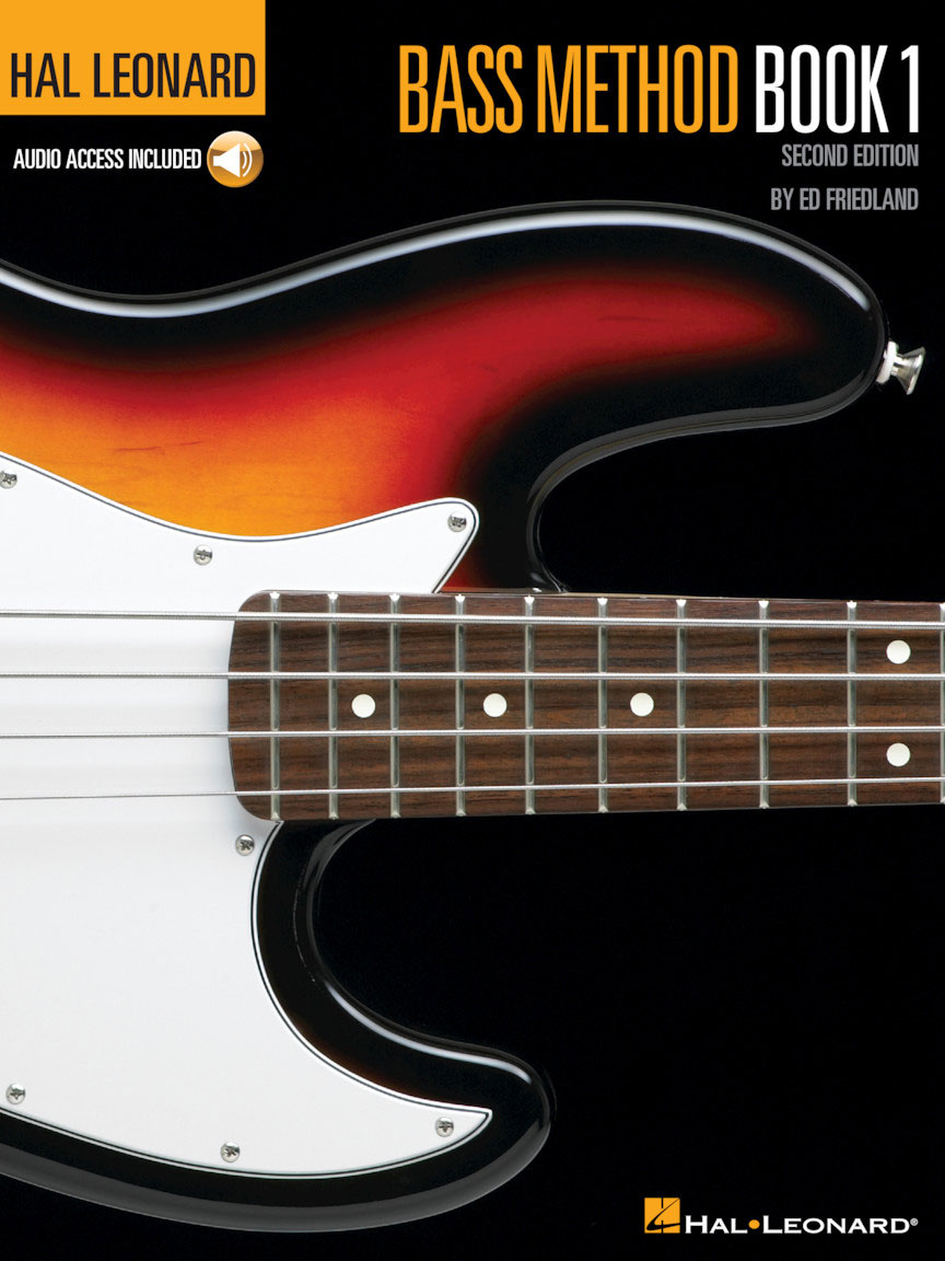 WARNER BROS HAL LEONARD BASS METHOD BOOK 1 + AUDIO TRACKS - BASS GUITAR