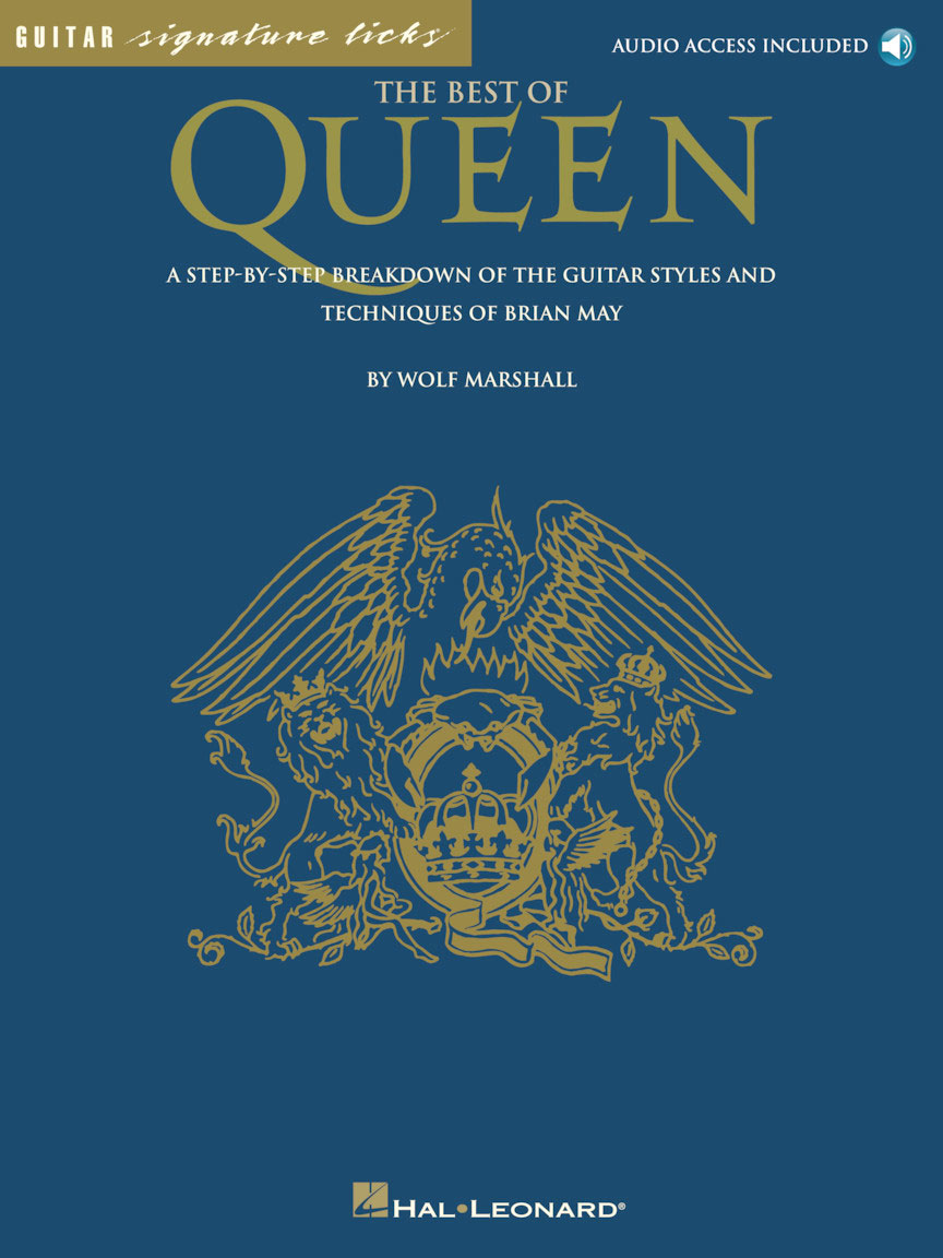 HAL LEONARD QUEEN - BEST OF - SIGNATURE LICKS + AUDIO TRACKS - GUITAR TAB