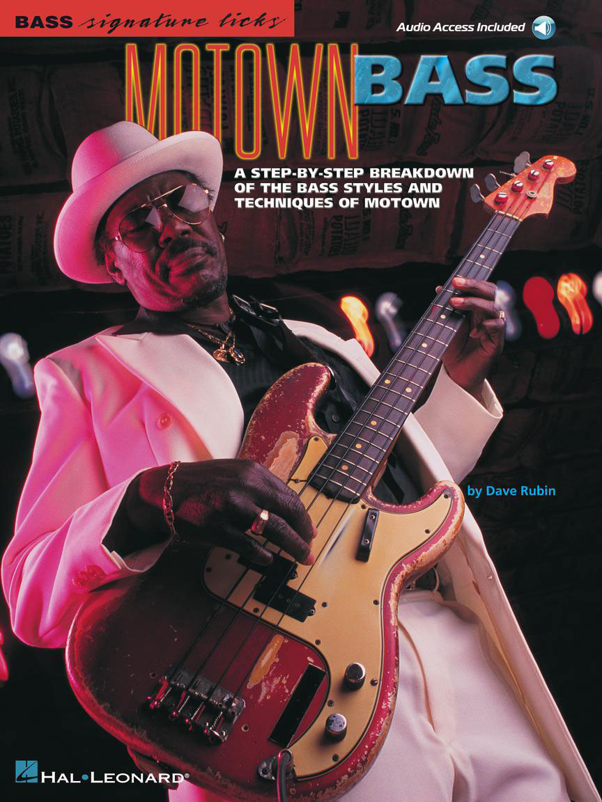 HAL LEONARD SIGNATURE LICKS - MOTOWN BASS + AUDIO TRACKS