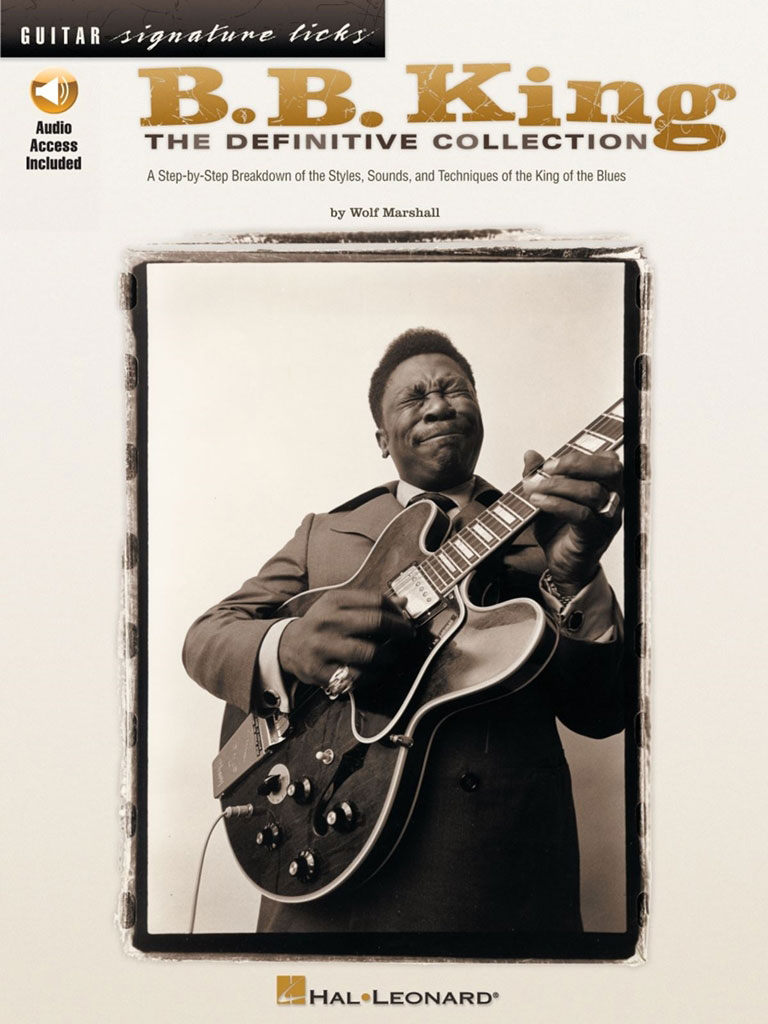HAL LEONARD B.B.KING - SIGNATURE LICKS + AUDIO TRACKS - GUITAR TAB 