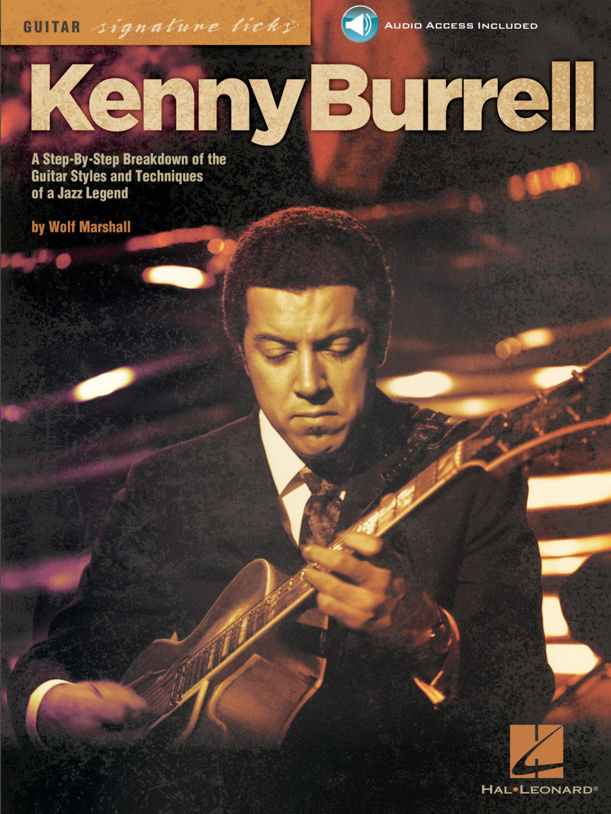 HAL LEONARD BURRELL K. - SIGNATURE GUITAR LICKS + AUDIO TRACKS