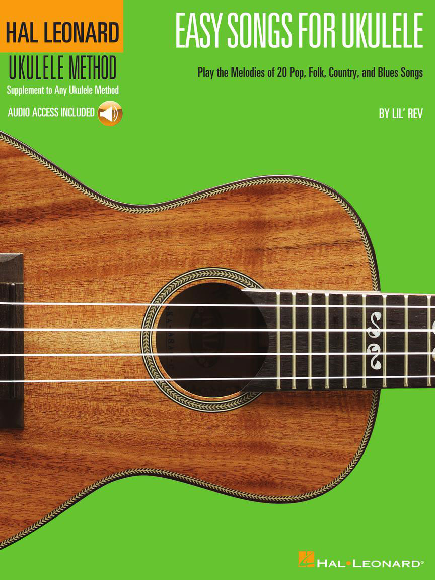 HAL LEONARD EASY SONGS FOR UKULELE + AUDIO TRACKS