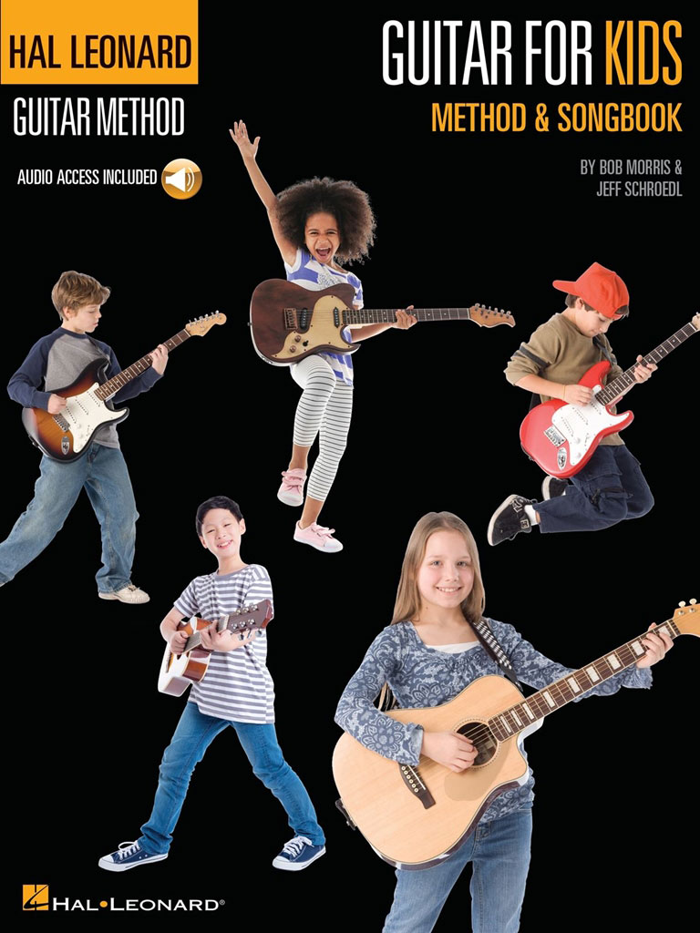HAL LEONARD HAL LEONARD GUITAR METHOD GUITAR FOR KIDS METHOD AND SONGBOOK PACK + AUDIO TRACKS - GUITAR