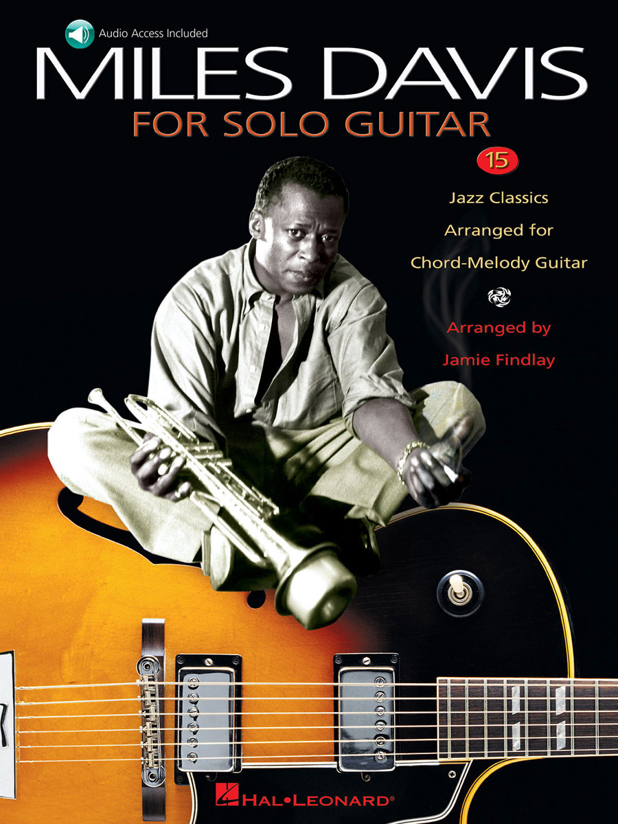 HAL LEONARD DAVIS MILES - 15 JAZZ CLASSICS + AUDIO TRACKS - SOLO GUITAR