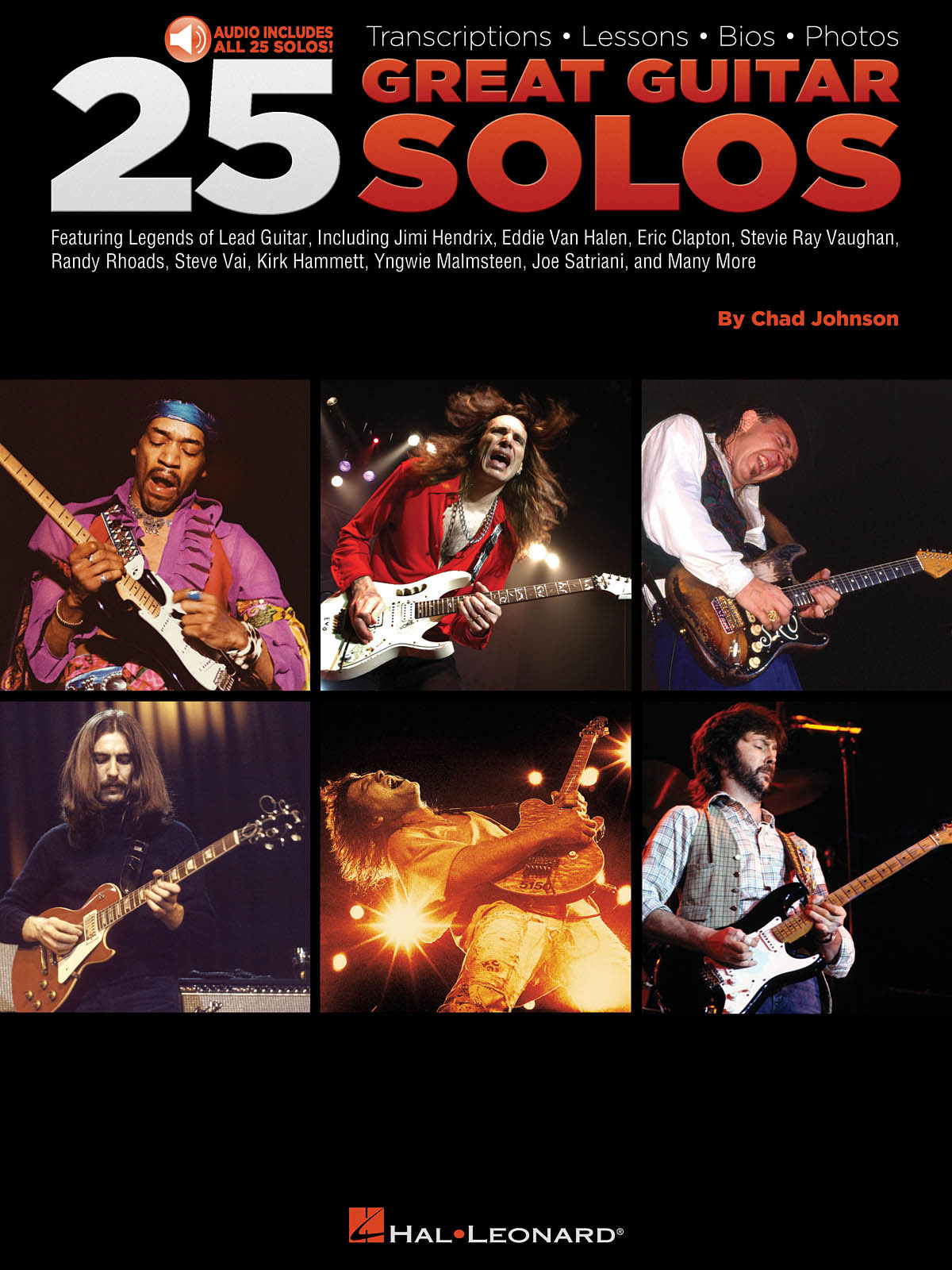 HAL LEONARD 25 Great Guitar Solos + MP3 - Guitare Tab