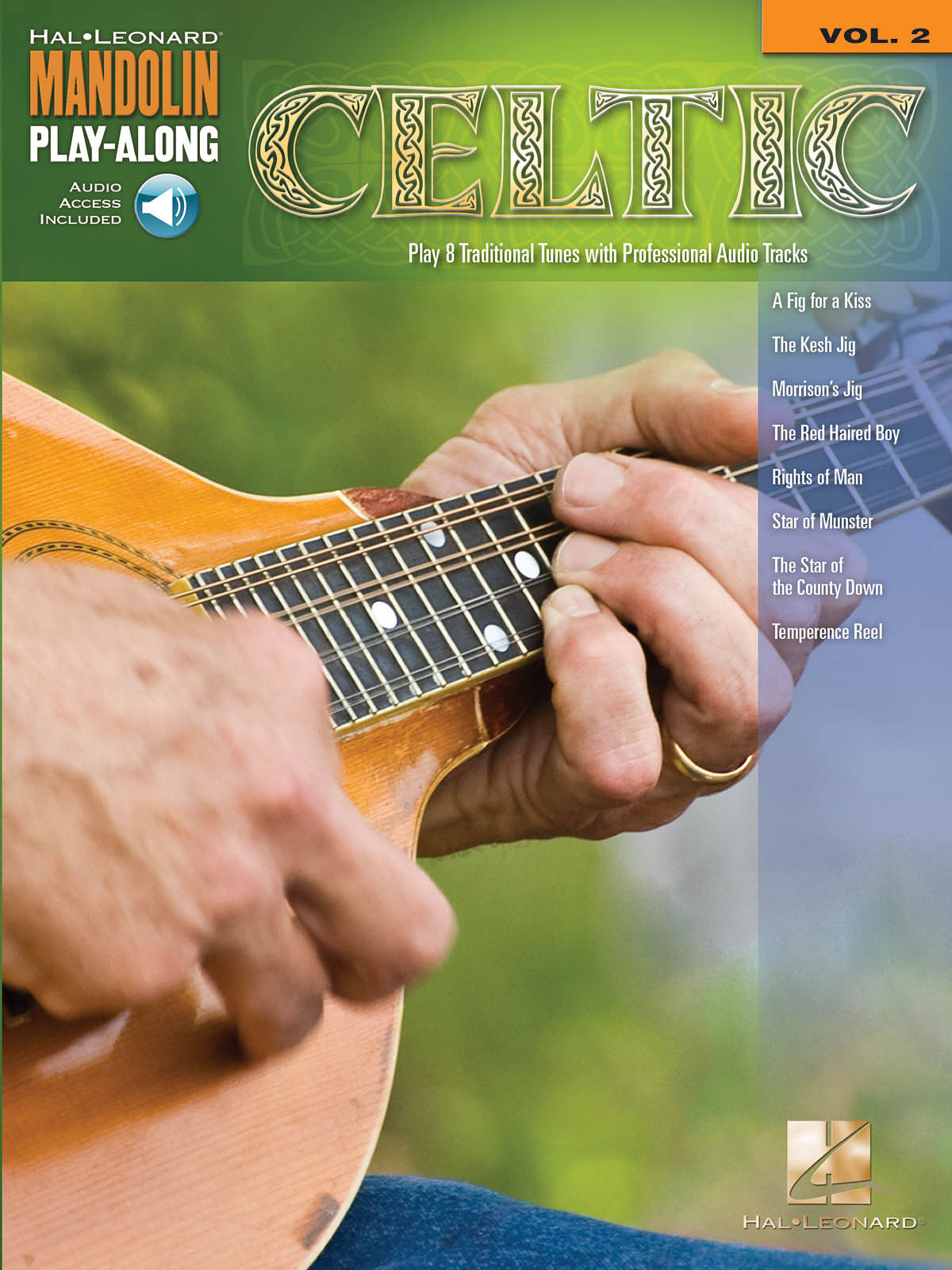 HAL LEONARD MANDOLIN PLAY ALONG VOLUME 2 CELTIC MANDOLIN + AUDIO TRACKS - MANDOLIN