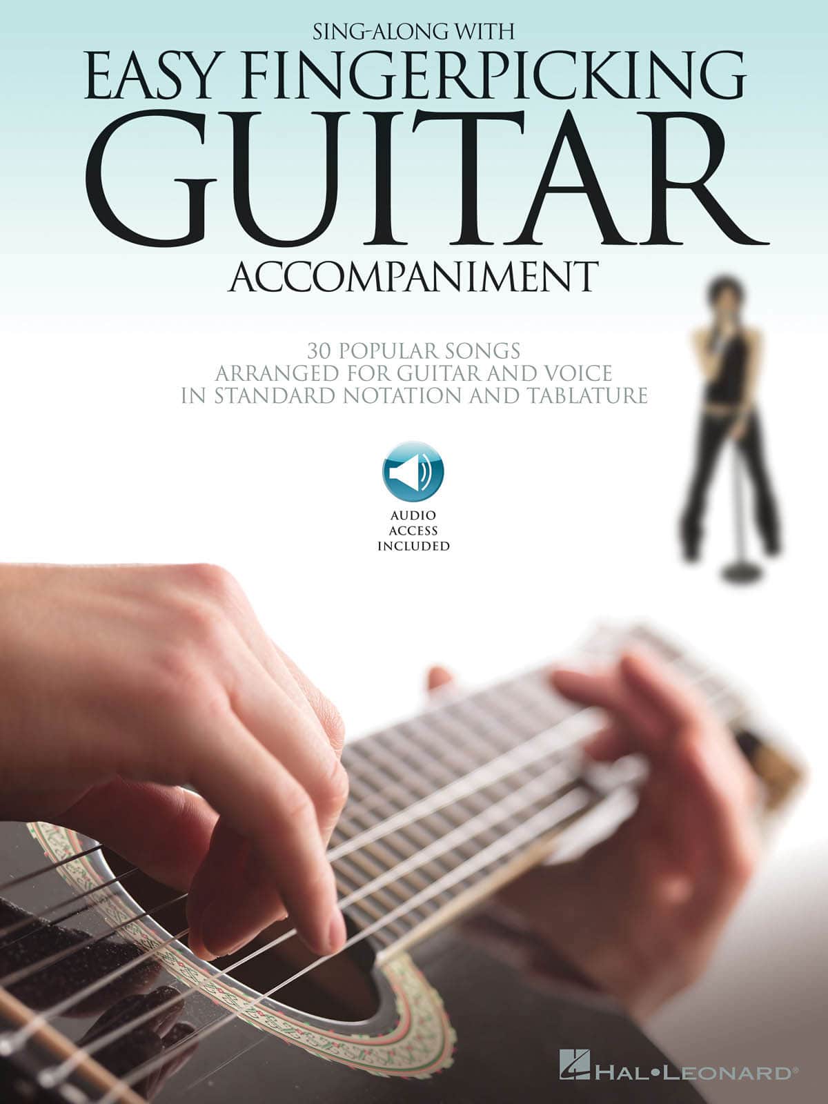 HAL LEONARD SING ALONG WITH EASY FINGERPICKING GUITAR ACCOMPANIMENT + AUDIO EN LIGNE - GUITAR TAB