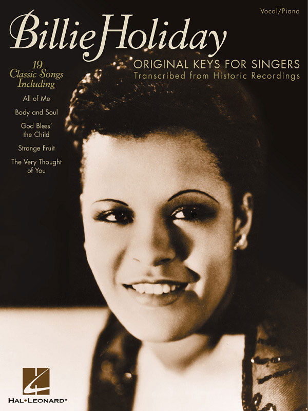 HAL LEONARD Billie Holiday - Original Keys For Singers - Voix & Piano