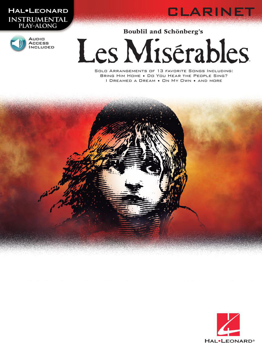 HAL LEONARD LES MISERABLES + AUDIO TRACKS - CLARINET