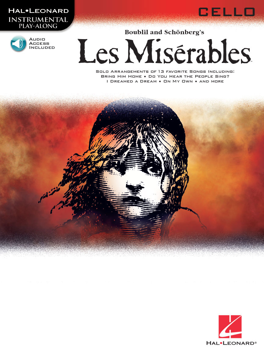 HAL LEONARD INSTRUMENTAL PLAY-ALONG LES MISERABLES + AUDIO TRACKS - CELLO