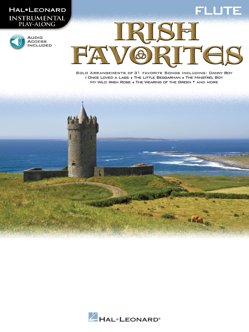HAL LEONARD INSTRUMENTAL PLAY-ALONG - IRISH FAVORITES + AUDIO TRACKS - FLUTE