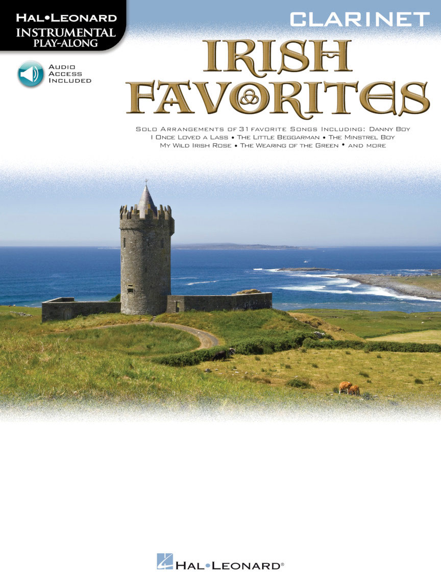 HAL LEONARD INSTRUMENTAL PLAYALONG - IRISH FAVORITES + AUDIO TRACKS - CLARINET