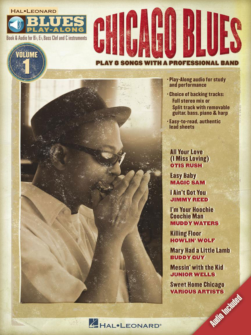 HAL LEONARD CHICAGO BLUES - BLUES PLAY ALONG VOL.1 + AUDIO TRACKS