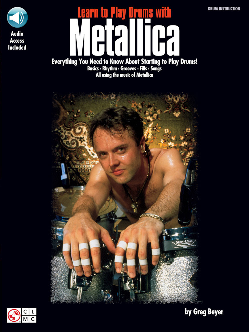 HAL LEONARD METALLICA - LEARN TO PLAY DRUMS + AUDIO EN LIGNE